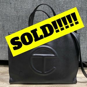 Telfar Medium Shopper Bag - Black